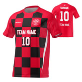 Flight Jersey Checkers - Red
